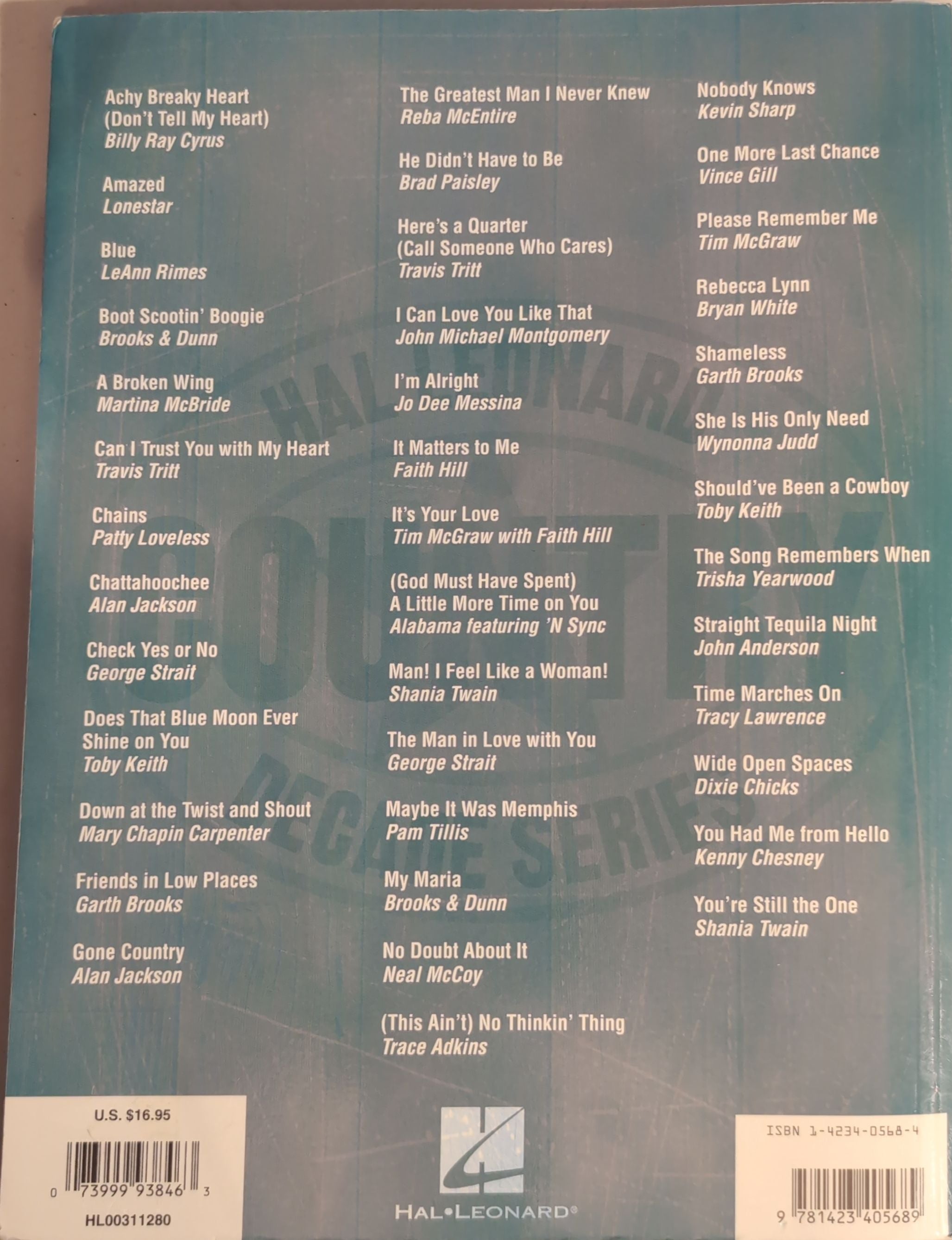 The 1990s: 40 Great Songs from Country’s Greatest Stars (Country Decade Series)
