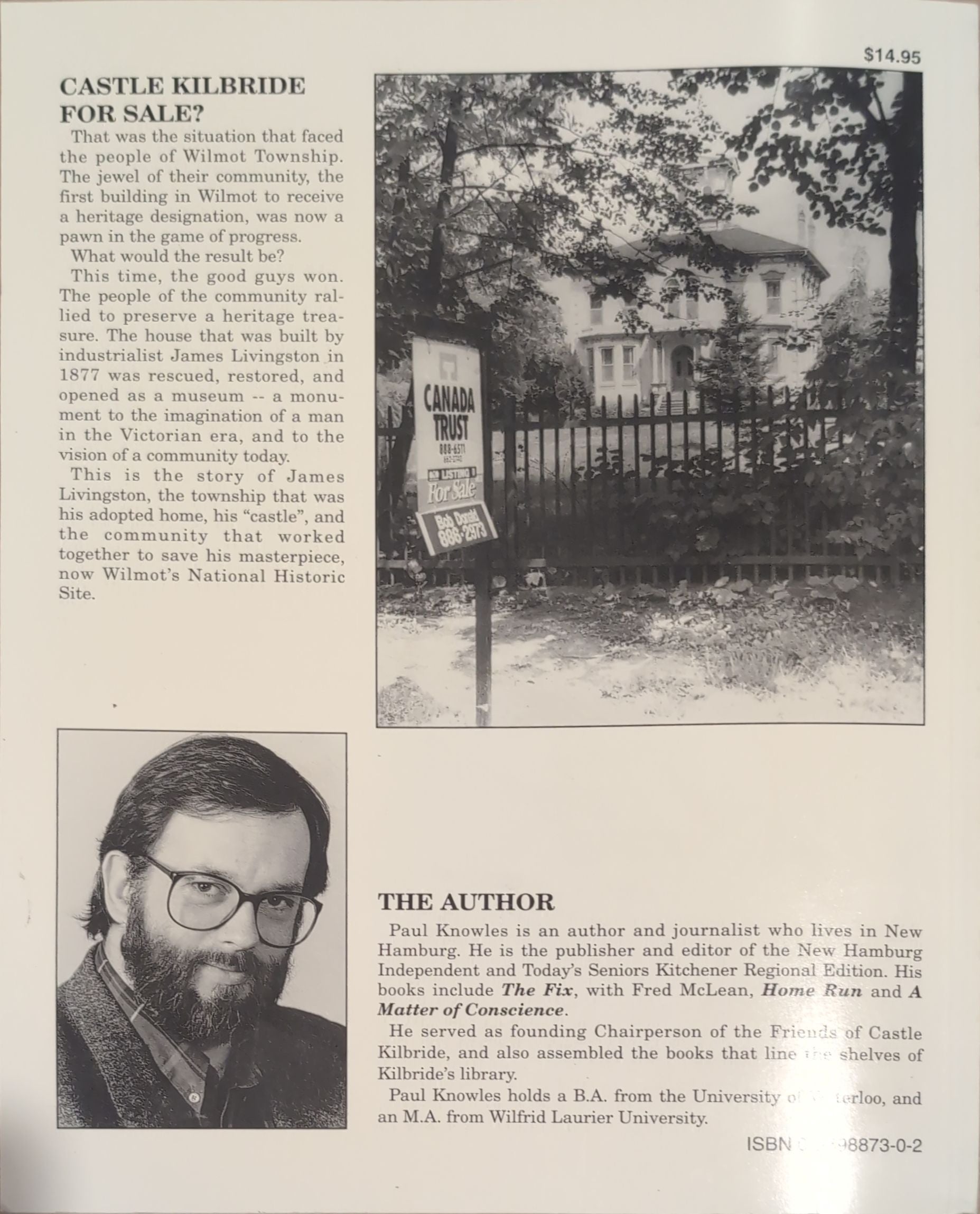 Castle Kilbride" by Paul Knowles (1994) – Wilmot/Baden