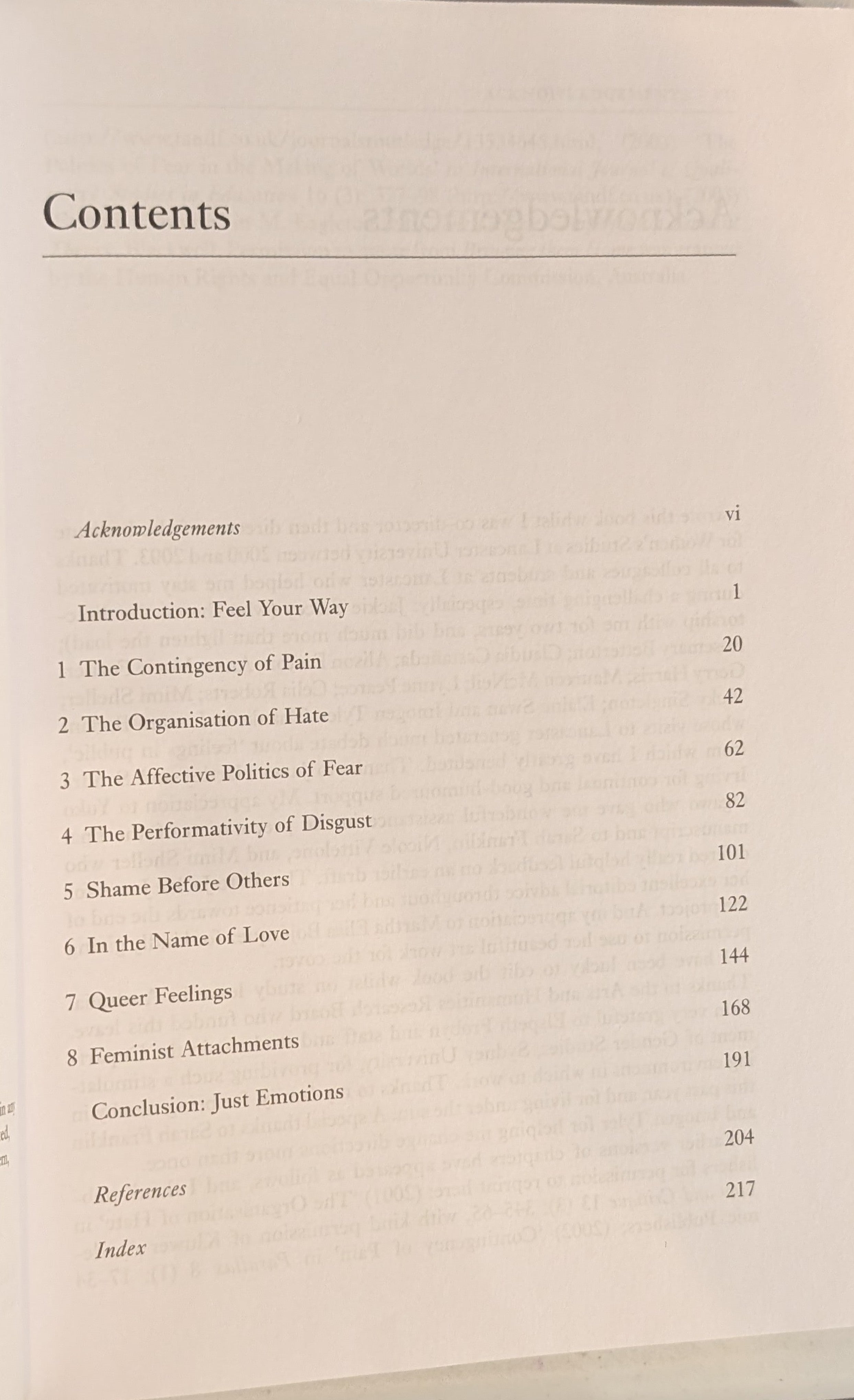 The Cultural Politics of Emotion