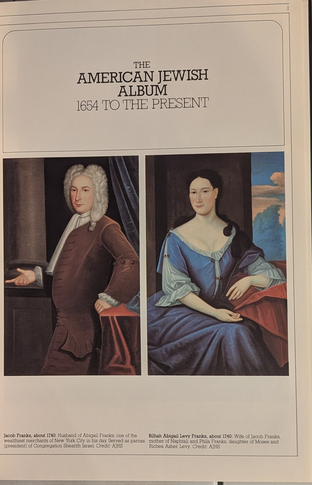 The American Jewish Album: 1654 to the Present