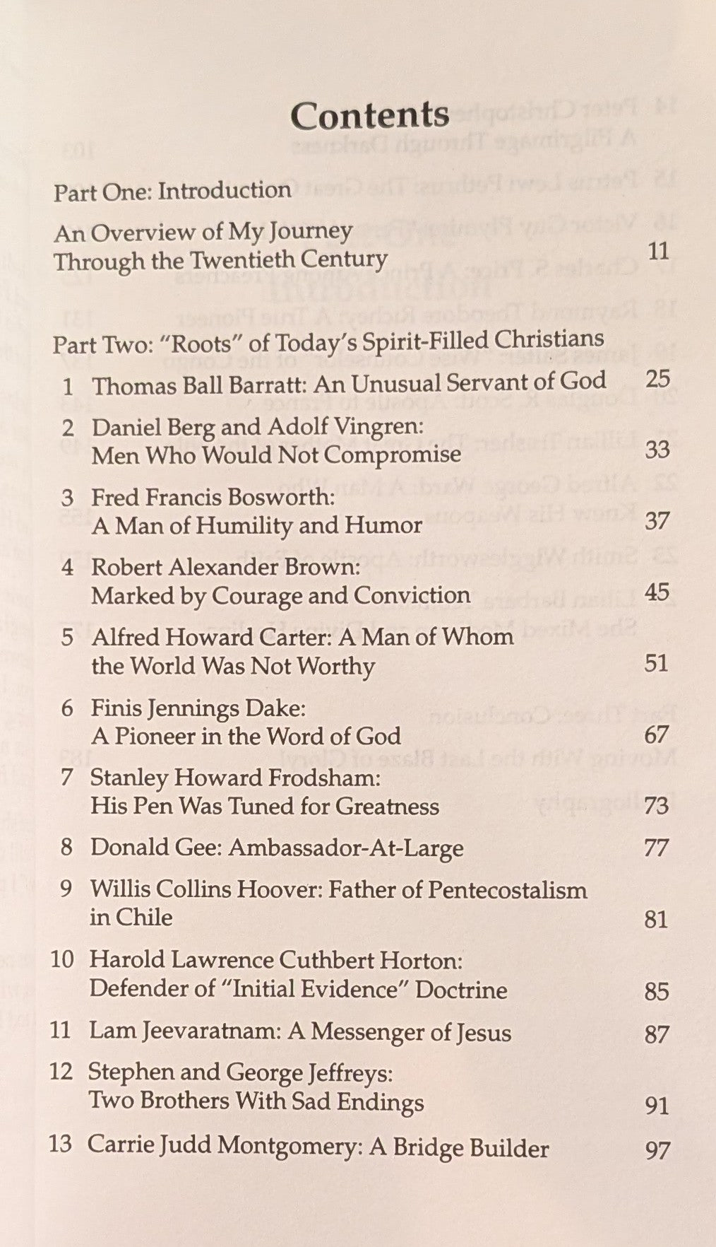 Pioneers of Faith