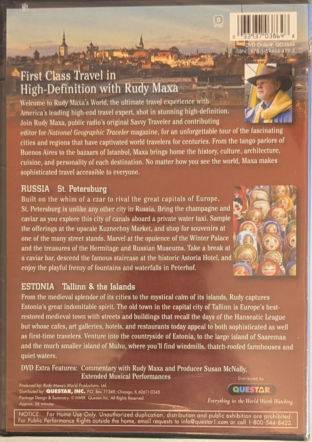 Rudy Maxa’s World: Exotic Places – Russia & Estonia