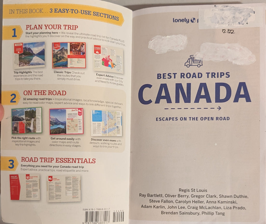 Lonely Planet: Best Road Trips Canada