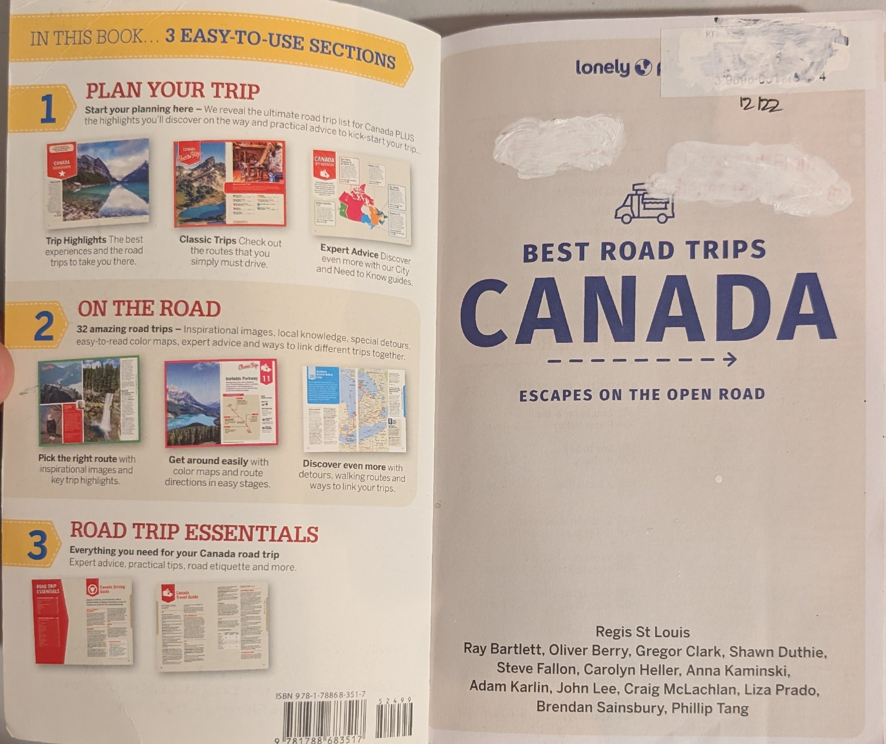 Lonely Planet: Best Road Trips Canada