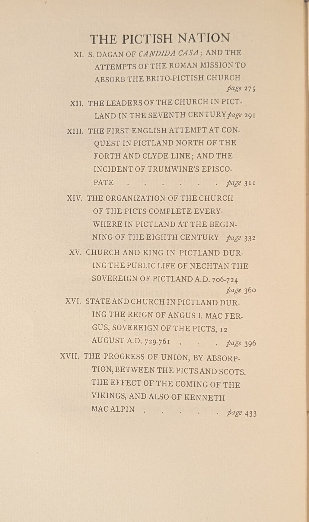 The Pictish Nation: Its People & Its Church