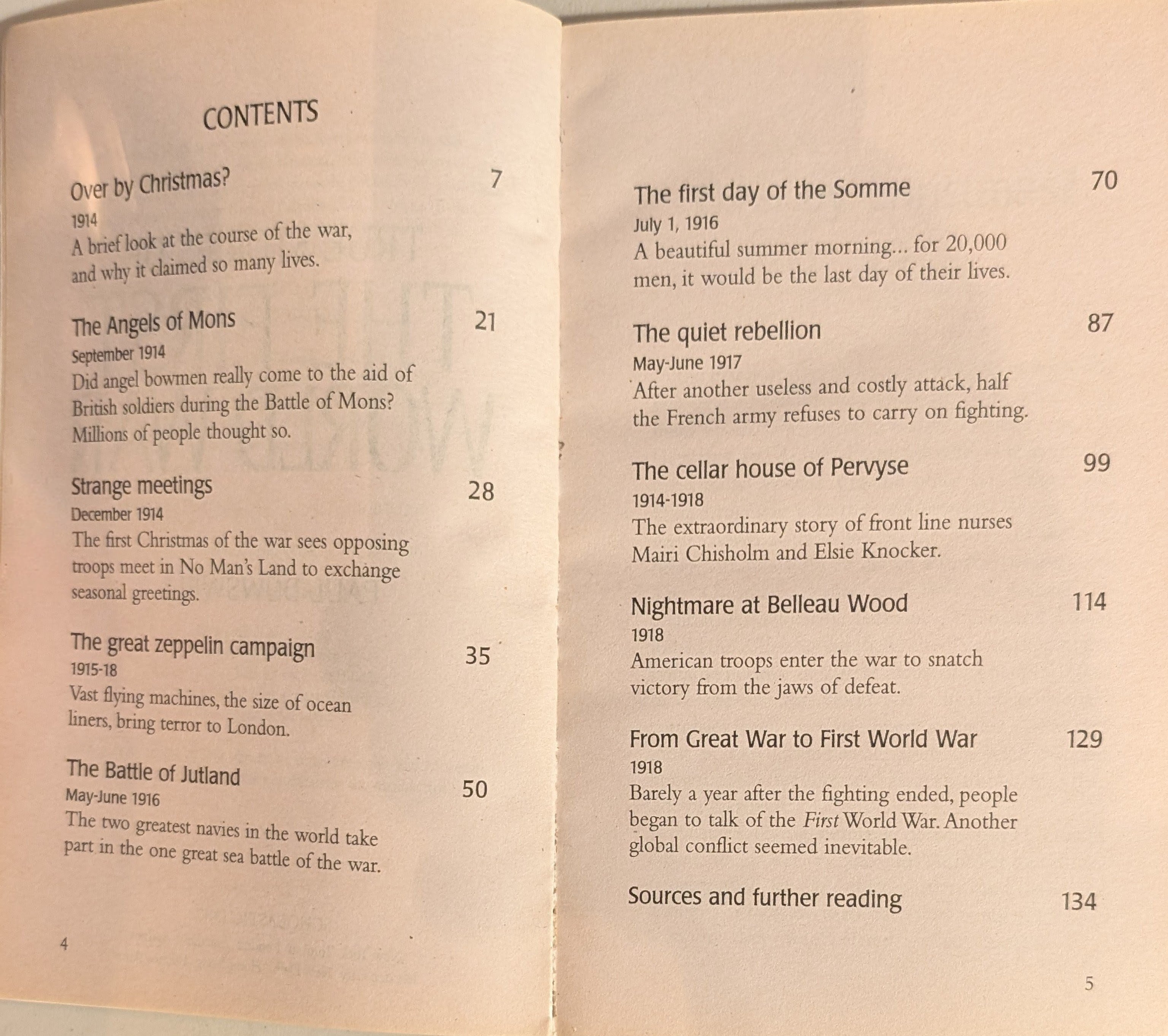 True Stories of the First World War