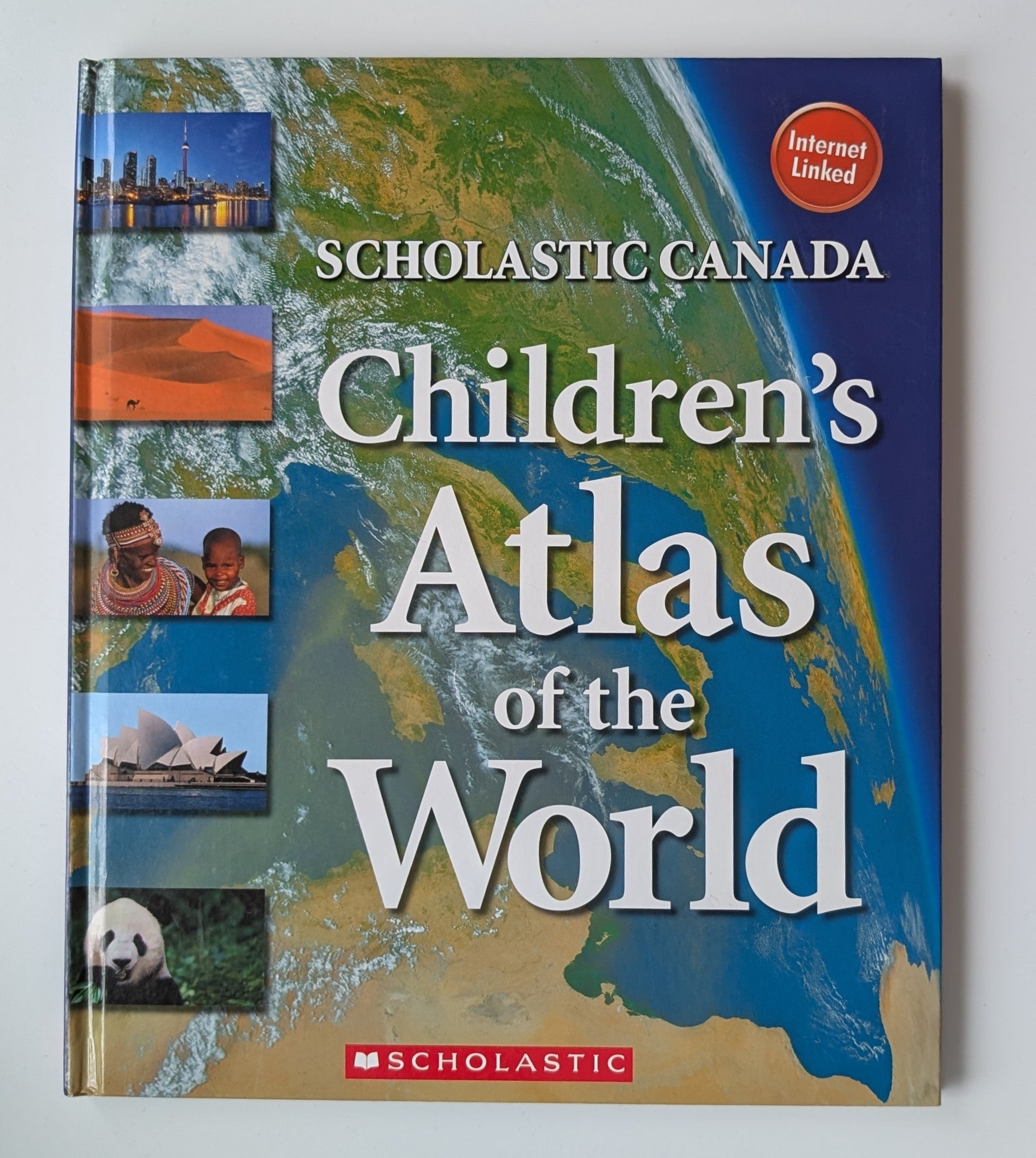 Scholastic Canada Children's Atlas of the World (Hardcover) - Excellent Condition