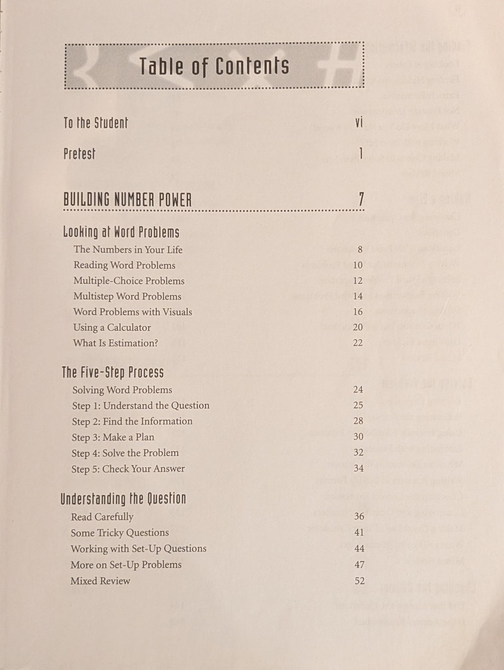 Jamestown’s Number Power: Problem-Solving and Test-Taking Strategies
