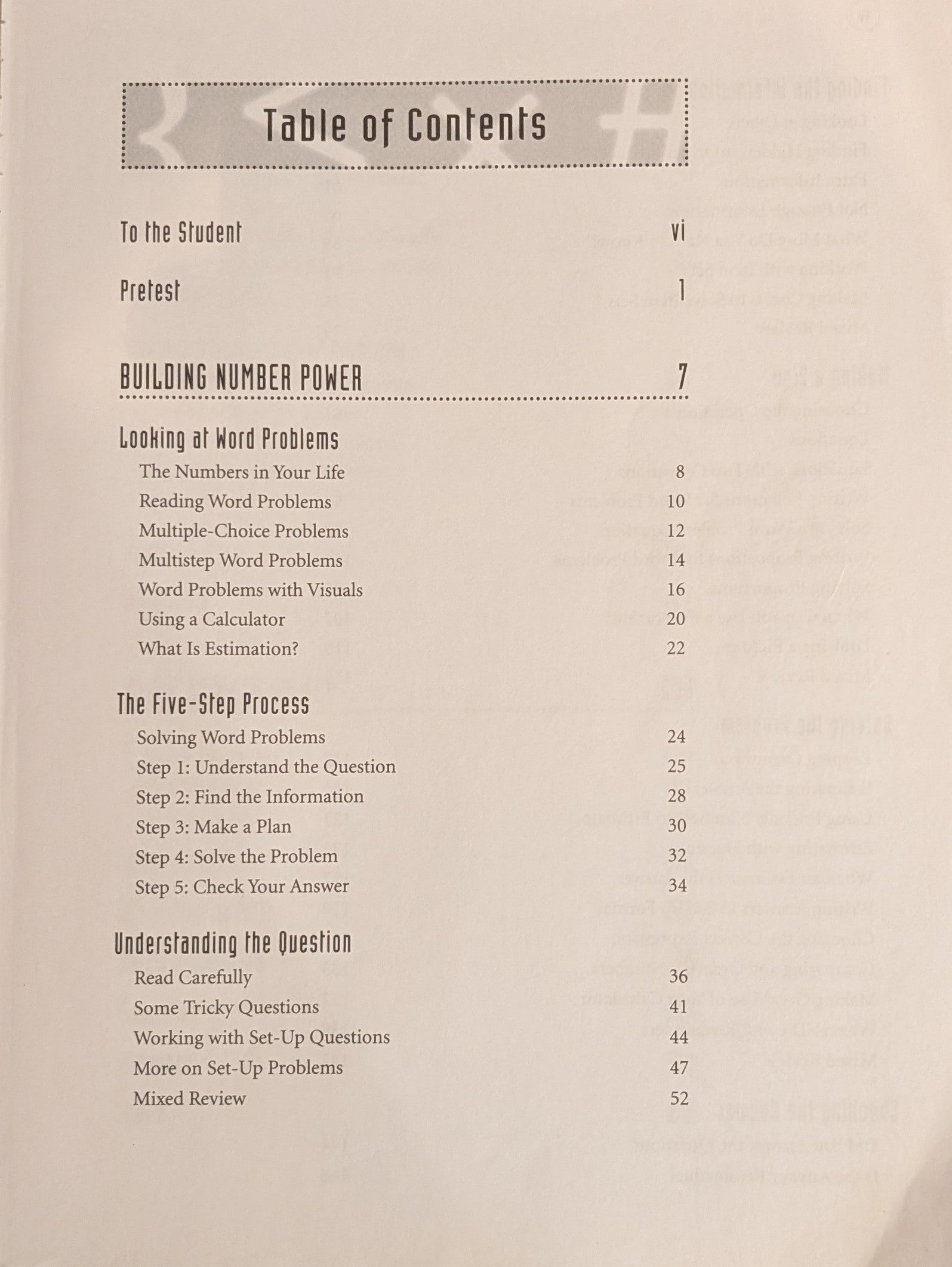 Jamestown’s Number Power: Problem-Solving and Test-Taking Strategies